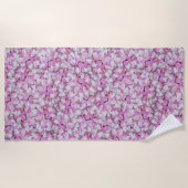 Kronenmuster Nahtloses Muster Strandtuch (Vorderseite)