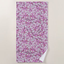 Kronenmuster Nahtloses Muster Strandtuch