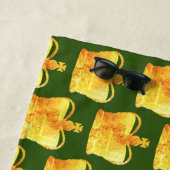 Kronenmuster Strandtuch (Beispiel)