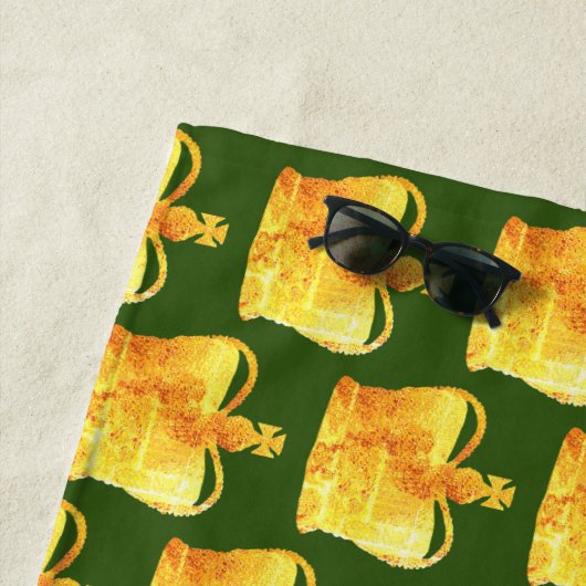 Kronenmuster Strandtuch (Beispiel)