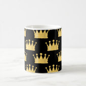 Kronennahes Muster Kaffeetasse (Mittel)