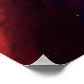 Kronennebel (Hubble-Teleskop) Poster (Ecke)