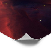 Kronennebel im Raum NGC 2264 Poster (Ecke)