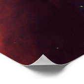 Kronennebel (NGC 2264)-Sternbildsäule Poster (Ecke)