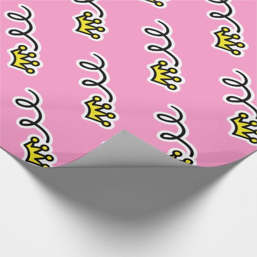 Kronenpapier Geschenkpapier (Ecke)