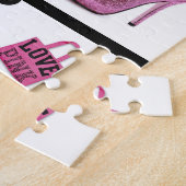 Kronenpuzzle, rosa, schwarz puzzle (Seite)