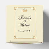 Kronenreglement in Gold und Elfenbeinfavoriten Geschenkschachtel (Oben)