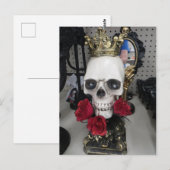 Kronenschädel Postkarte (Vorne/Hinten)