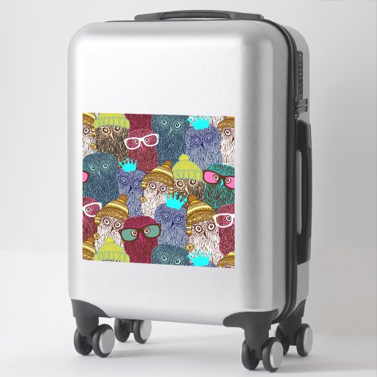 Kronenschale Aufkleber (Koffer)