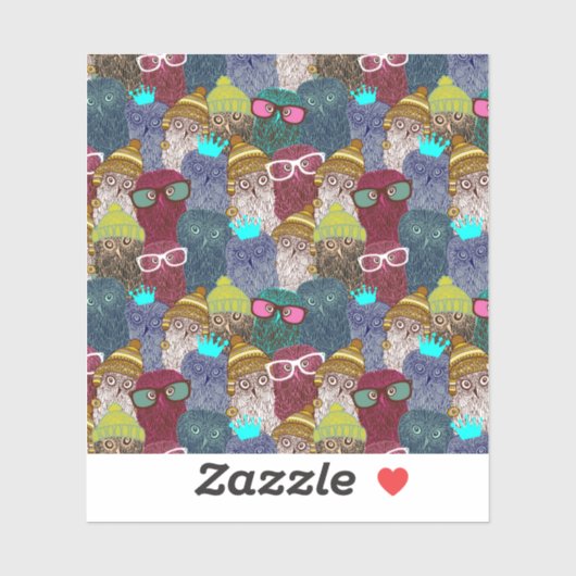 Kronenschale Aufkleber (Blatt)