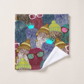 Kronenschale Badhandtuch Set (Waschlappen)