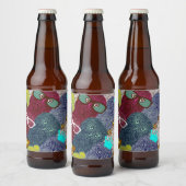 Kronenschale Bierflaschenetikett (Flaschen)