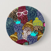 Kronenschale Button (Vorderseite)