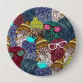 Kronenschale Button (Vorderseite)