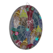 Kronenschale Dartscheibe (Vorderseite Links)