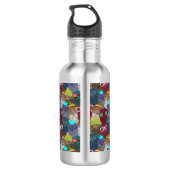 Kronenschale Edelstahlflasche (Rückseite)