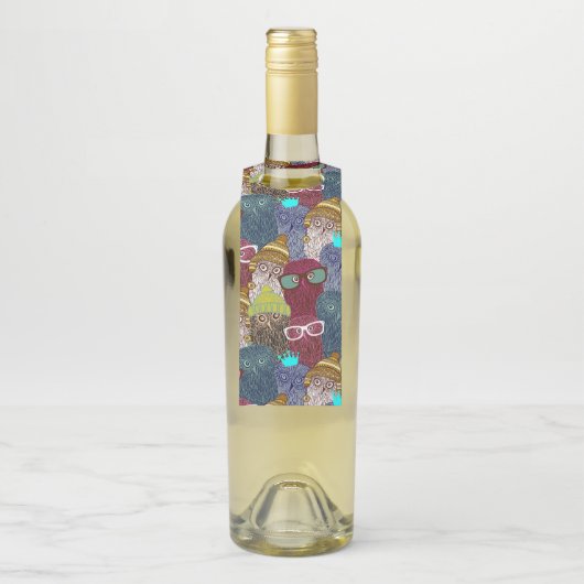 Kronenschale Flaschenanhänger (Auf Flasche)