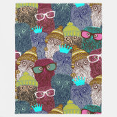 Kronenschale Fleecedecke (Vorderseite)