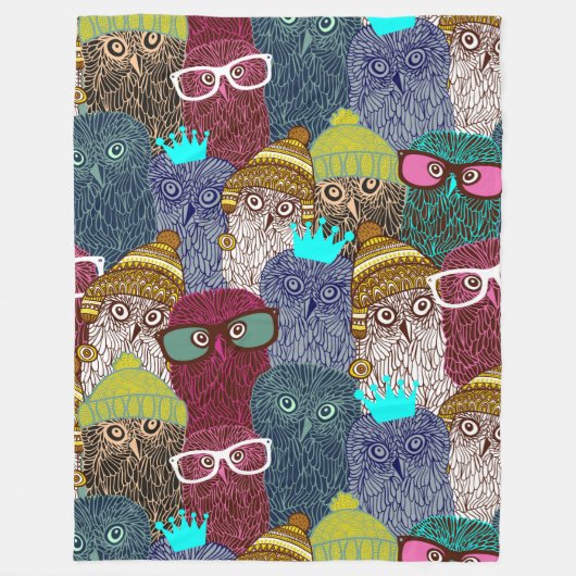 Kronenschale Fleecedecke (Vorderseite)