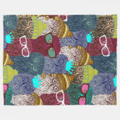 Kronenschale Fleecedecke (Vorderseite (Horizontal))