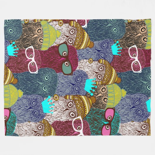 Kronenschale Fleecedecke (Vorderseite (Horizontal))