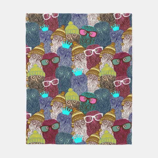 Kronenschale Fleecedecke (Vorderseite)