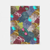 Kronenschale Fleecedecke (Vorderseite)