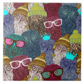 Kronenschale Fliese (Vorderseite)