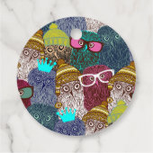 Kronenschale Geschenkanhänger (Rückseite)