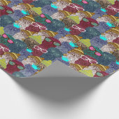 Kronenschale Geschenkpapier (Ecke)