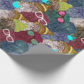 Kronenschale Geschenkpapier (Ecke)