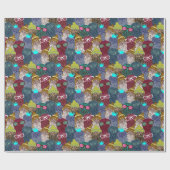 Kronenschale Geschenkpapier (Flach)
