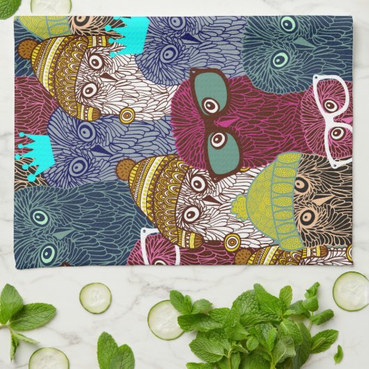 Kronenschale Geschirrtuch (Gefaltet)