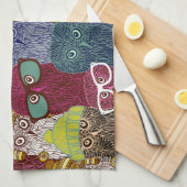 Kronenschale Geschirrtuch (Viertel Falte)