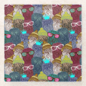 Kronenschale Glasuntersetzer (Vorderseite)