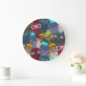 Kronenschale Große Wanduhr (Zuhause)