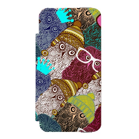 Kronenschale Incipio iPhone Geldbeutel-Hülle (Folio Vorderseite)