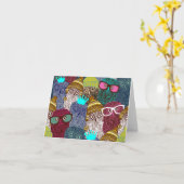 Kronenschale Karte (Gelbe Blume)