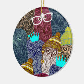 Kronenschale Keramik Ornament (Links)