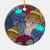 Kronenschale Keramik Ornament (Hinten)