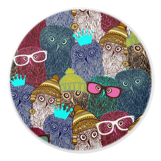 Kronenschale Keramikknauf (Vorderseite)