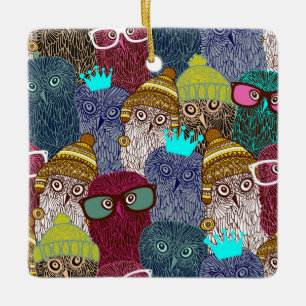 Kronenschale Keramikornament