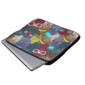 Kronenschale Laptopschutzhülle (Vorne Knopf)