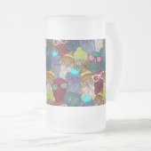 Kronenschale Mattglas Bierglas (VorderseiteRechts)