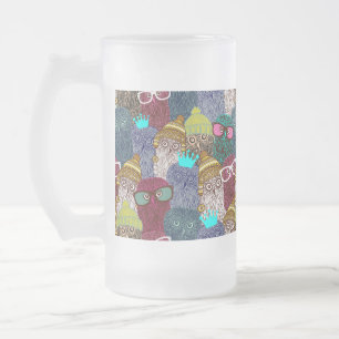 Kronenschale Mattglas Bierglas