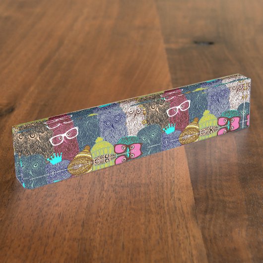 Kronenschale Namensplakette (Seite)