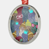 Kronenschale Ornament Aus Metall (Links)