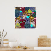 Kronenschale Poster (Küche)