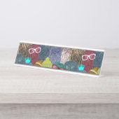 Kronenschale Schreibtischnamensplakette (Vorderseite )