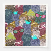 Kronenschale Serviette (Vorderseite)